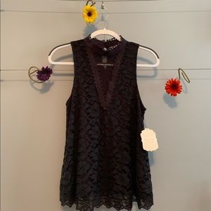 Gray Lacy Blouse!